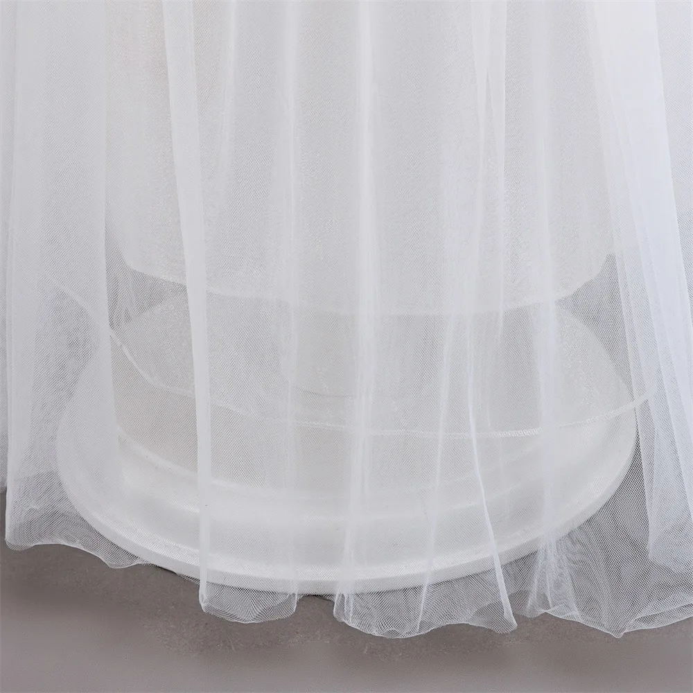 Flower Girl Dresses with cape Puffy Girl Dress white Baby Dress With Train Bow Cute Kid's Child Birthday Dresses Frist Communion