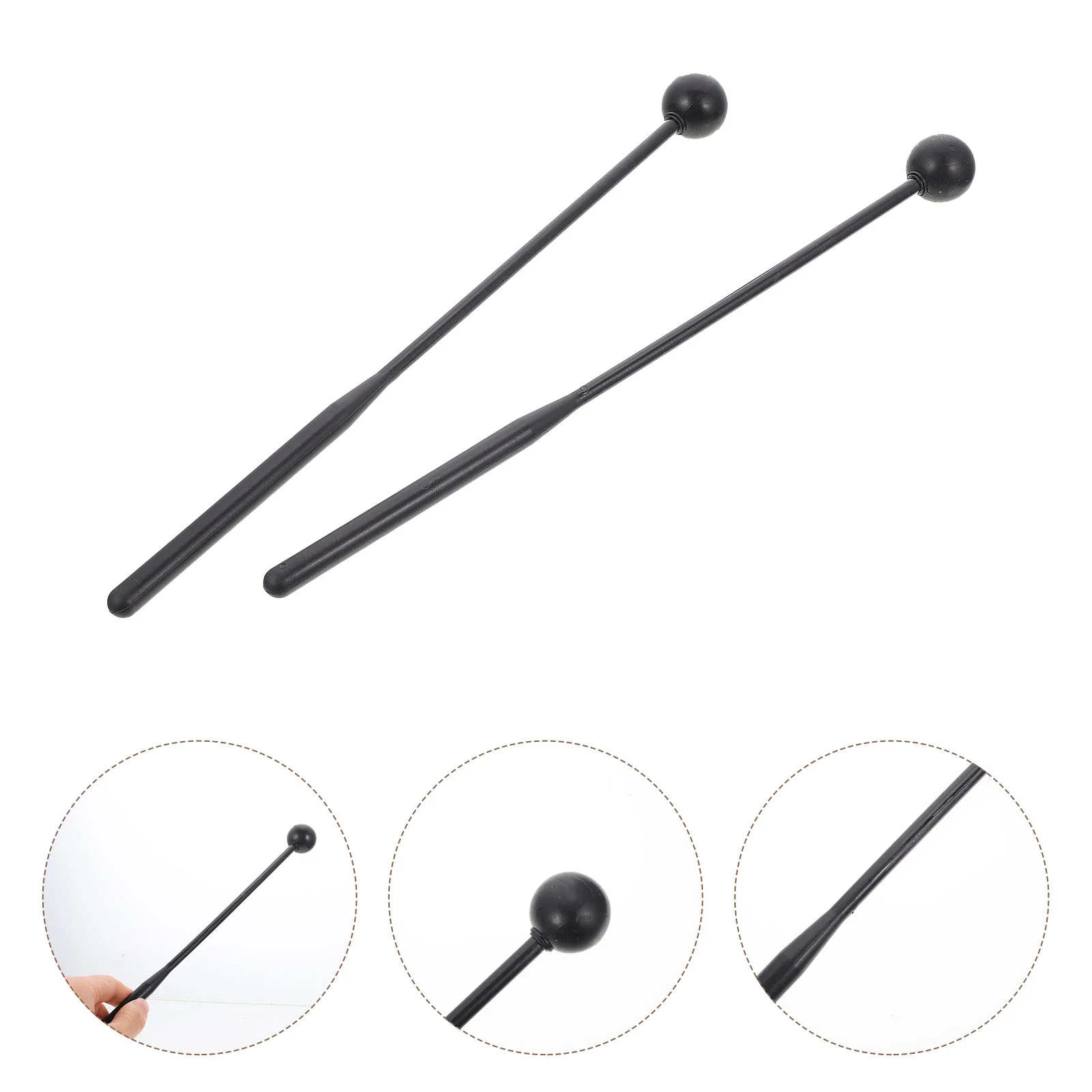 

2 Pcs Drumstick Percussion Instrument Accessories Mallet Drumsticks Musical Chopsticks Instruments Picks Timpani