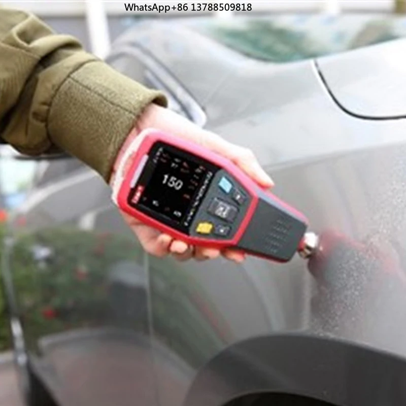 Factory Digital Car Paint Tester Coating Thickness Gauge in Stock Thickness Gauge Meter view 2
