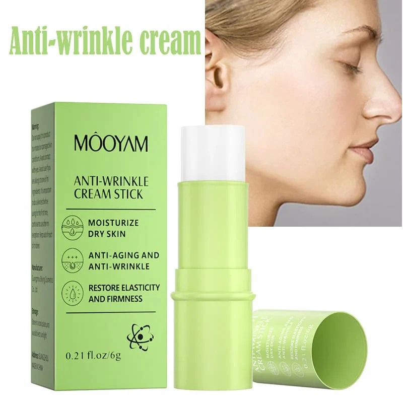 Retinol Anti Wrinkle Face Cream Stick Collagen Moisturizing Facial Beauty Cream Moisturizer Reduce Fine Lines Korean Cosmetics