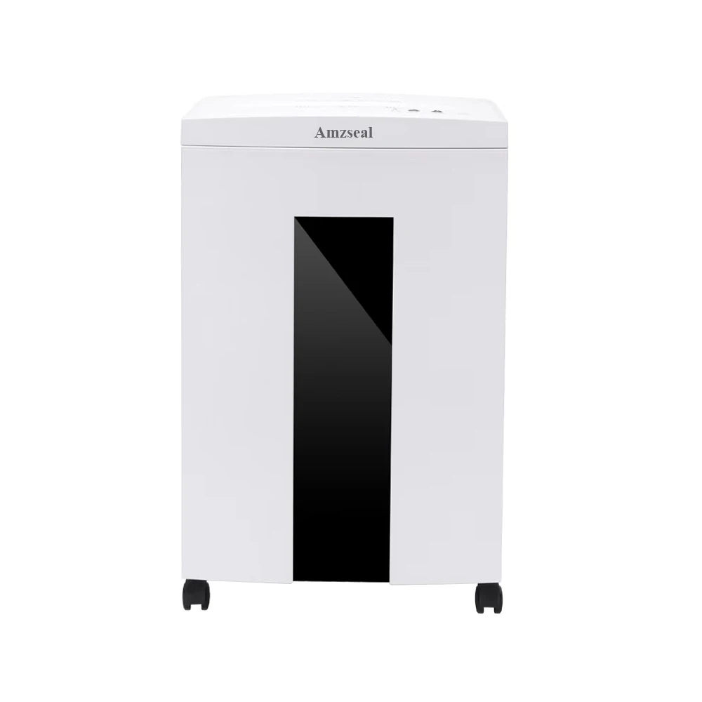 Amzseal Paper shredder for office use, 18-Sheet 60-Minutes Shredder for Office Heavy Duty Cross-Cut Shredder