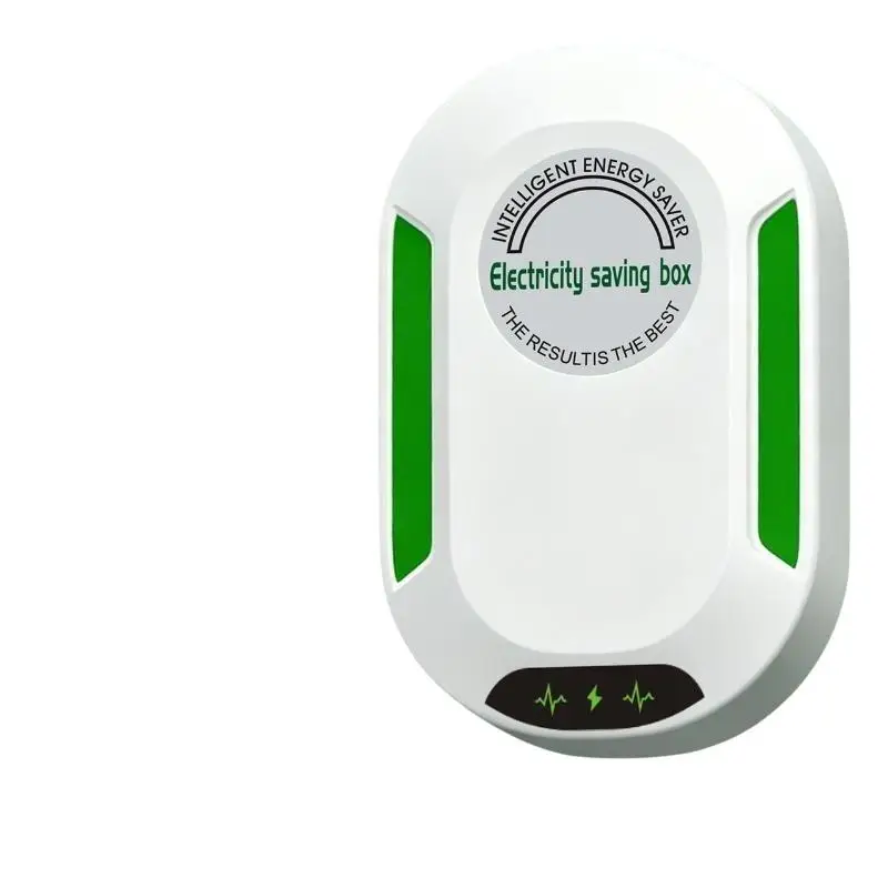 -Intelligent Electricity Saving Box With Voltage Stabilization Efficient Power Saving For Home Office Daily Use
