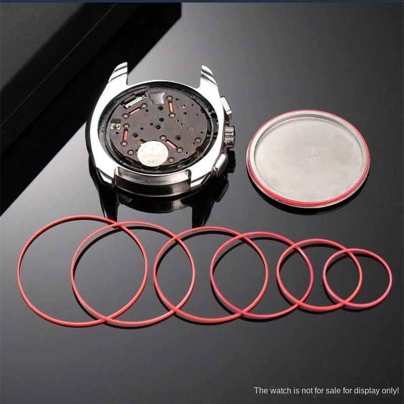 

For Tissot waterproof ring 1853 T033 T41 T099 T035 sealing ring dust ring rubber back cover ring repair watch O-ring accessories