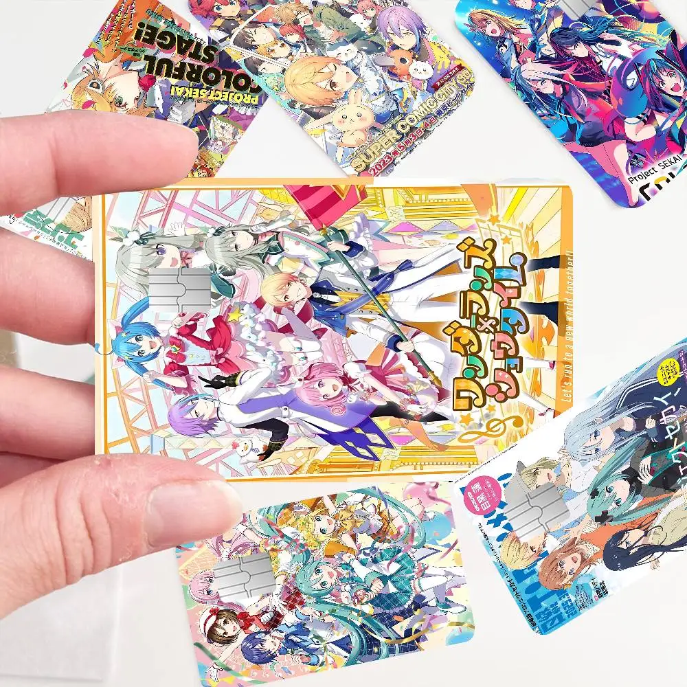 

Project Sekai Film 100% Hot Sale Amine Credit Debit Bank Card Bus Card Film Skin Sticker