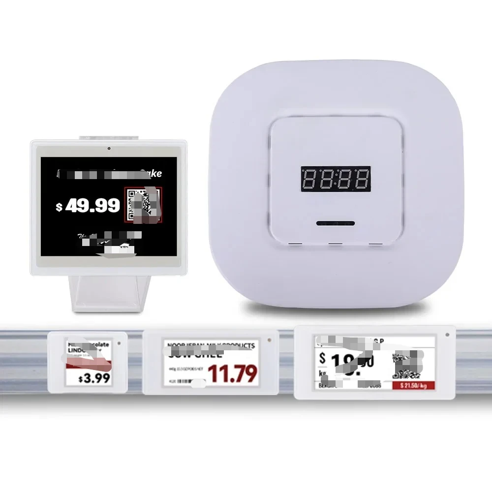 

2025/Electronic Price Tag Wifi 2.4Ghz Base Station Wireless Esl Demo kit system Electronic Shelf Labels for Supermarket