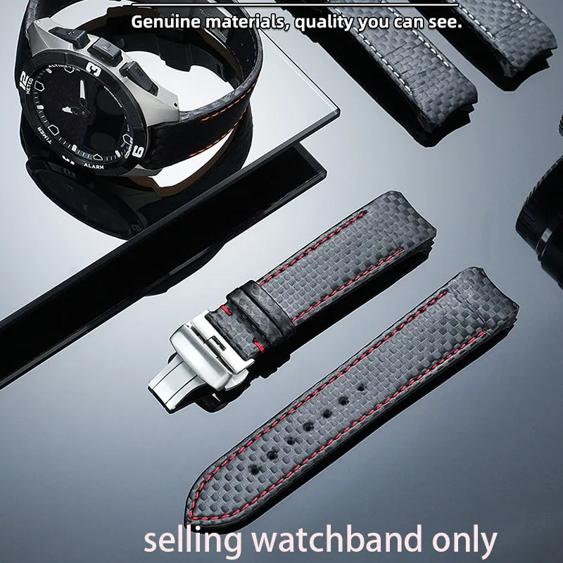 Waterproof canvas watchband for OMEGA Super Moon Dark Side Apollo 8 waterproof sports nylon leather watch strap 21mm