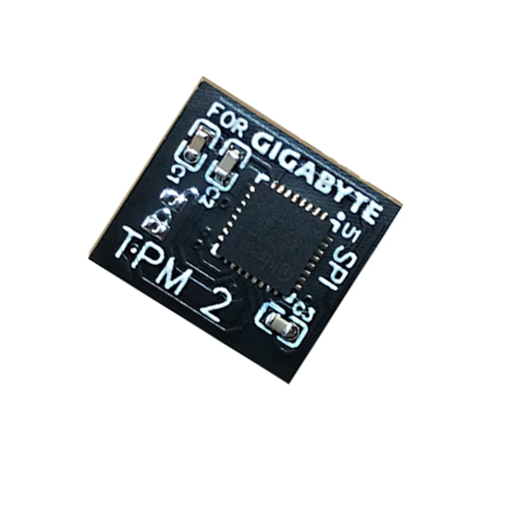 Tpm 2.0 Encryptie Beveiligingsmodule Remote Card 12 Pin Spi Tpm2.0 Beveiligingsmodule Voor Gigabyte Moederbord