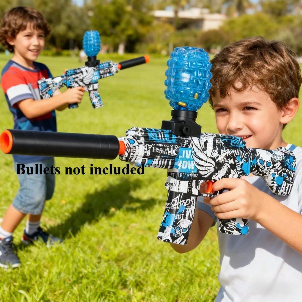 Elektryczny pistolet na kulki wodne do zabawy na zewnątrz, automatyczny, strzelający ciągle, pistolet airsoftowy, broń do rozpryskiwania, pistolety zabawkowe CS dla dorosłych i dzieci.