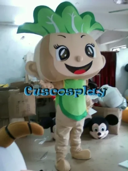 

Cabbage cartoon Mascot Costume vegetables Cosplay Adults Size High Quality carvinal halloween christmas party event gift custom