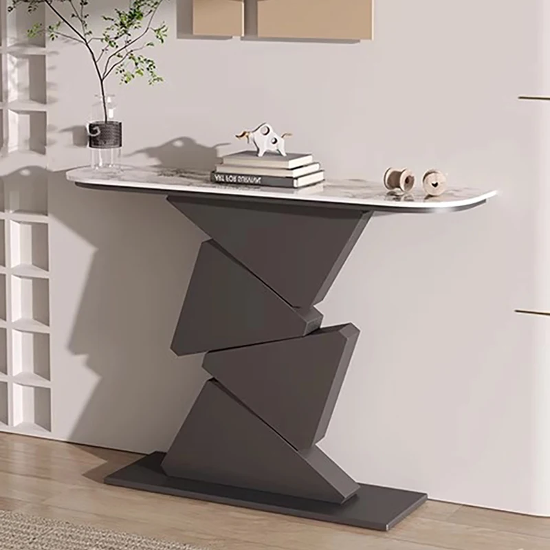 Entryway Removable Living Room Table Modern Narrow Kids Office Table Black Luxury Tavolino Soggiorno Moderno Hallway Furniture