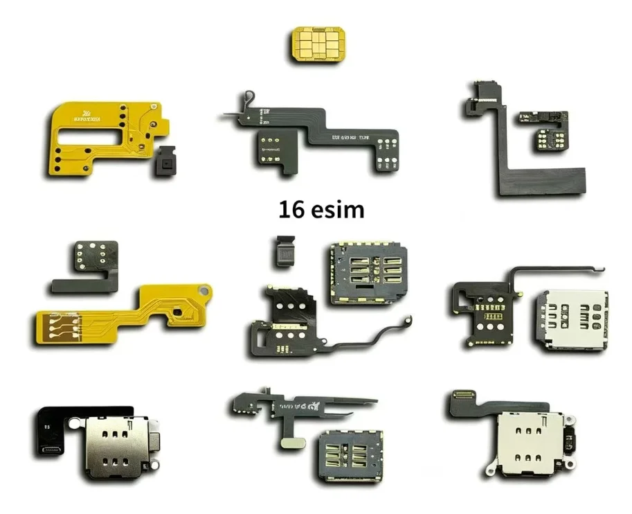 R-sim 20 pro ESim change to Double Sim Card for iphone12 to IP17