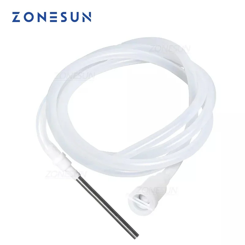 

ZONESUN Filling Machine Part Plastic Pipe Nozzle 8mm 10mm For Peristaltic Pump Filling Filler