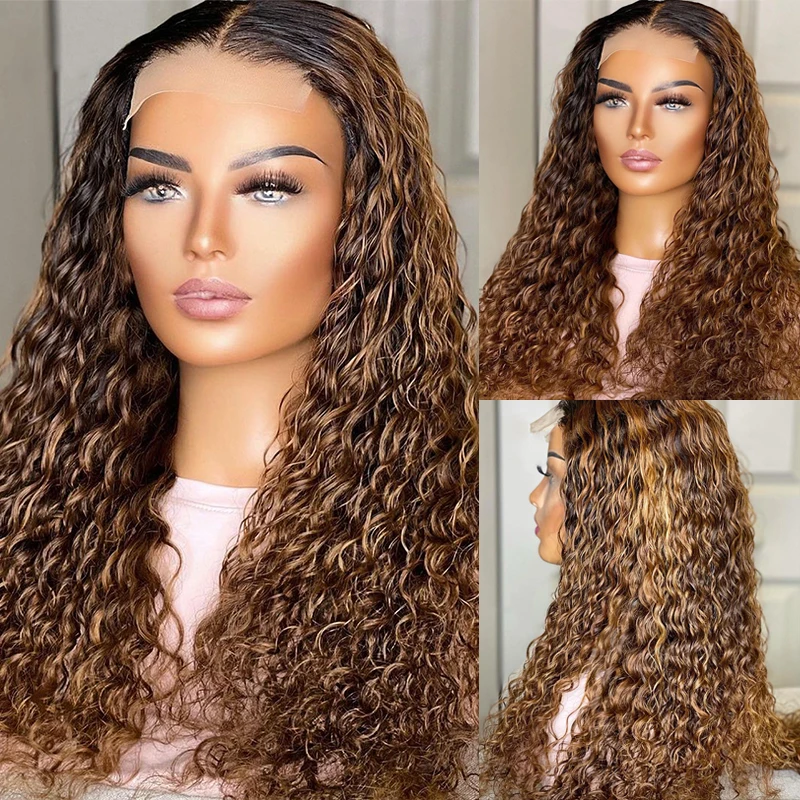 Super Natural Hairline Highlight Lace Front Wig