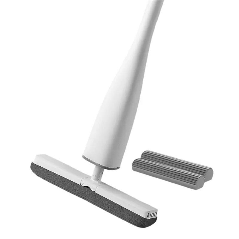 BHTS-Suitable For Household Kitchen Floor Cleaning,Hand Washing, Flat Mop,With PVA Sponge Mop Head And Rotating Mop