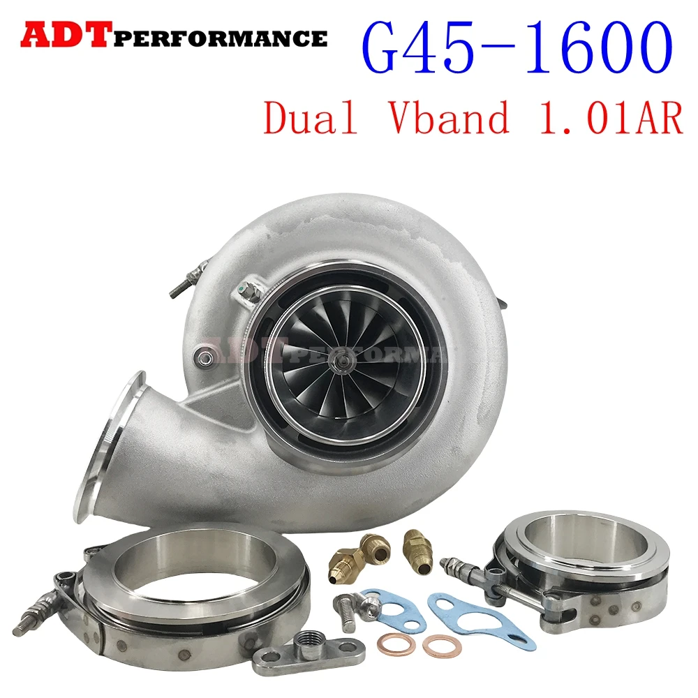 G45-1600 vband1.01AR Turbocharger G451600 757707-0019 Performance Turbine 750-1600 HP 2.0L-8.0L 80mm 888169-5006S 757707-0022