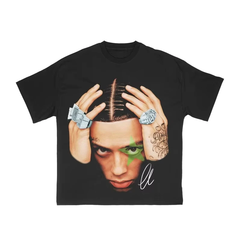 Central Cee UK Rap Shirt - Digga D Stormzy Kendrick Tee Top Camiseta solta para todos os fins para mulheres e homens Top curto