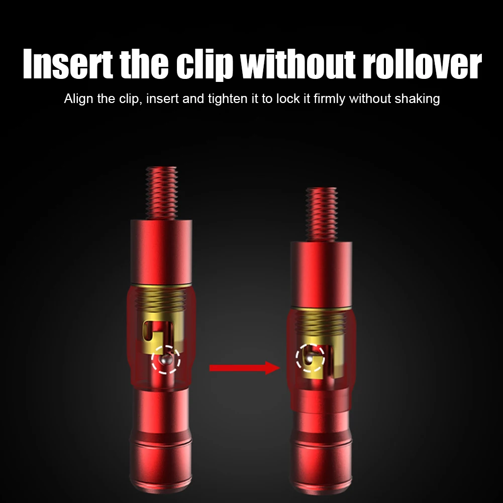 Anti Rotation Landing Net Head Adapter Screw Prevent Fish Running Secure Fishing Accessories
