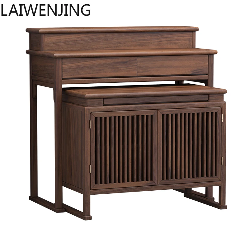 

HLZ table offering Shentai household solid platform strip case offering platform table incense case new Chinese style