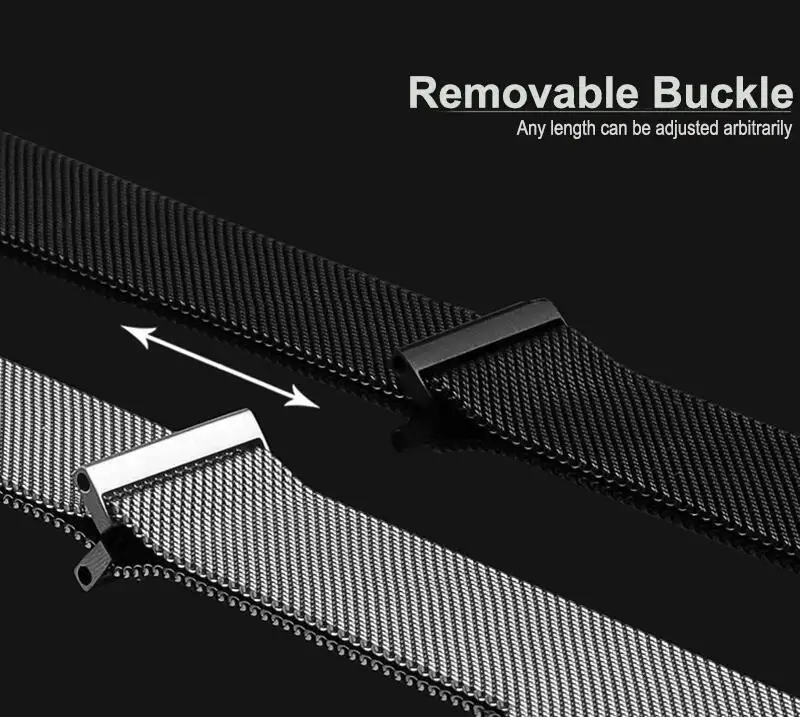18 mm 20 mm 22 mm Armband für Garmin Venu 4 41 mm 45 mm/Venu 3 2 SQ Milanese Loop für Garmin Forerunner 55 158 245 265 645 970 570 – Detail 27