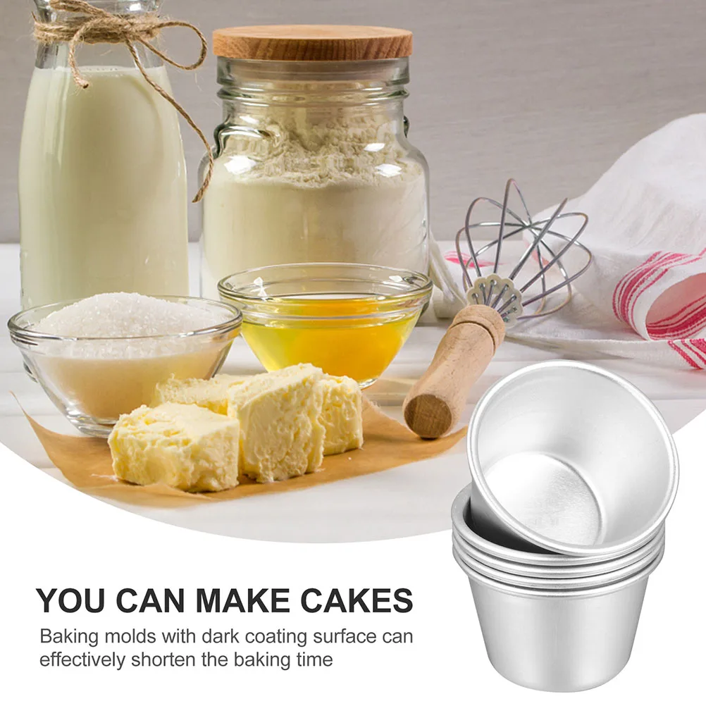 

3 Pcs Baking Mold Bakery Molds Cake Bakeware Non-stick Aluminum Alloy Pastry Decorating Tool