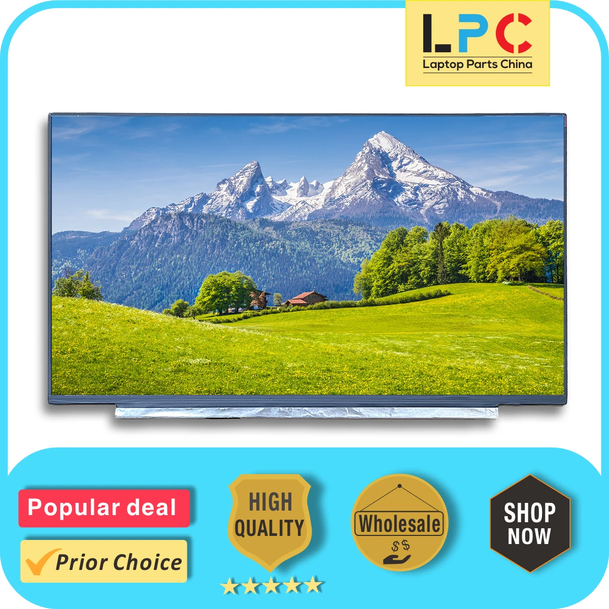 N173HCE-E3A Fit LP173WF5-SPZ1 LCD Screen Display FHD 1920×1080 EDP 30 Pins 17.3 inch Non-Touch New Replacement Notebook Display