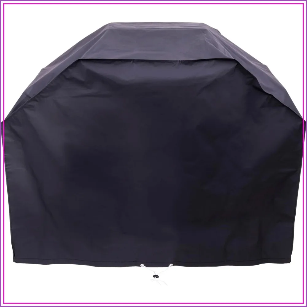 Heavy Duty BBQ Grill Cover for 2 Burner Grills & Smokers, 52x40x23 Inch, Waterproof & UV Resistant