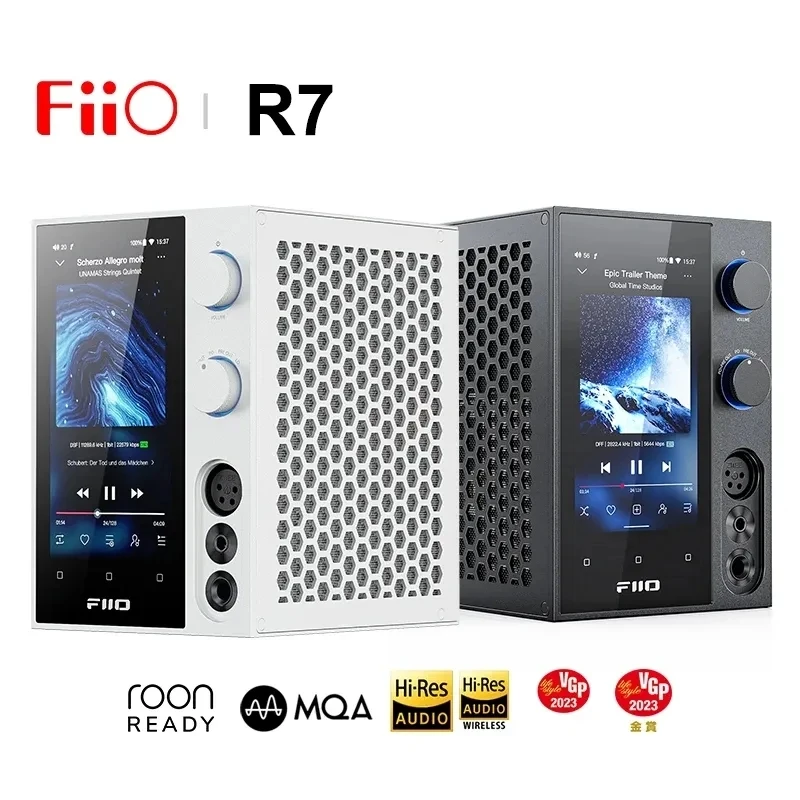 FiiO R7 Snapdragon 660 Android 10 Desktop Music player AMP/DAC ES9068AS Chip/THXAAA 788 Headphone Amplifier Bluetooth 5.0DSD512