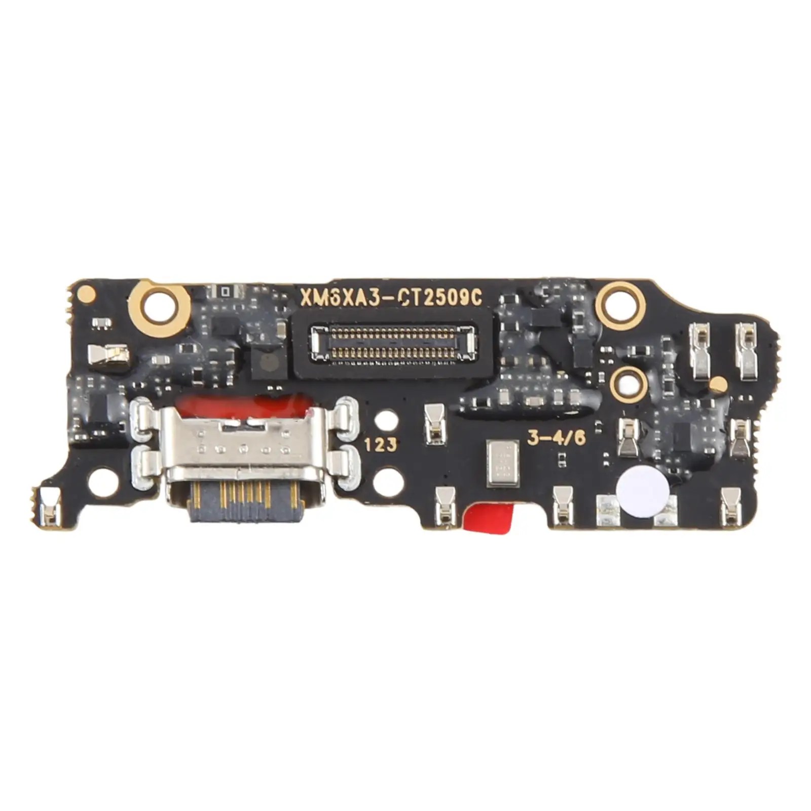 Oplaadpoortprintplaat met IC voor Xiaomi Mi A1/Mi A2/Mi 5X/Mi 6X, ondersteunt snelladen.