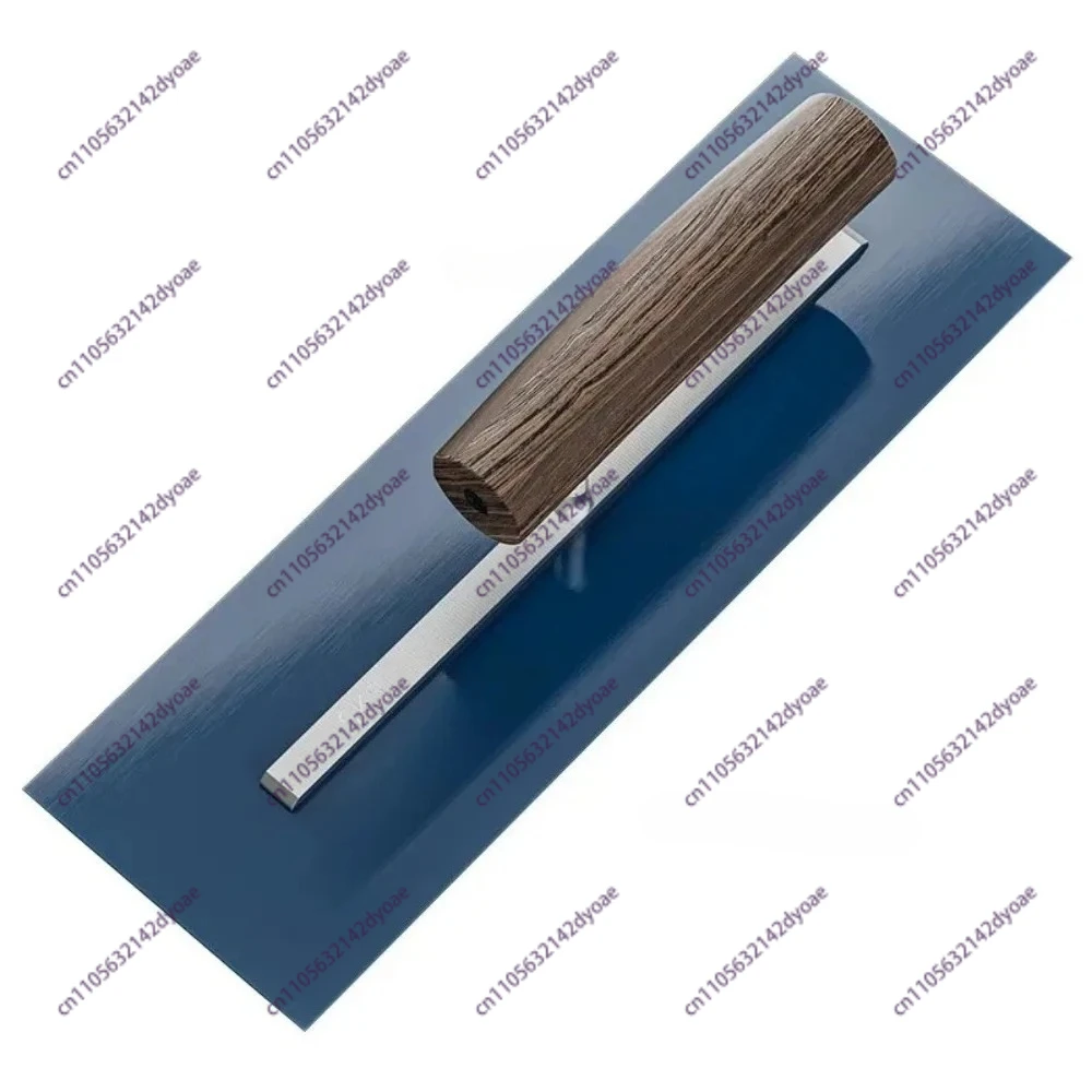 0.5mm Thick Finishing SK5 Blue Steel Trowel with Wenge Wood Handle L-Shank