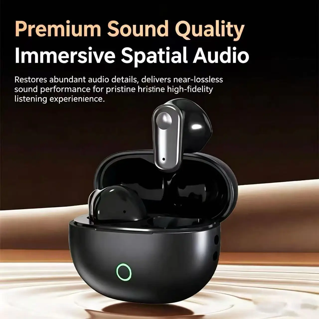 New Mini530 Bluetooth 6.0 TWS Earbuds Mini Short Handle Hi-Fi Audio Sports Noise Canceling Long Endurance Comfort Wireless Bluet