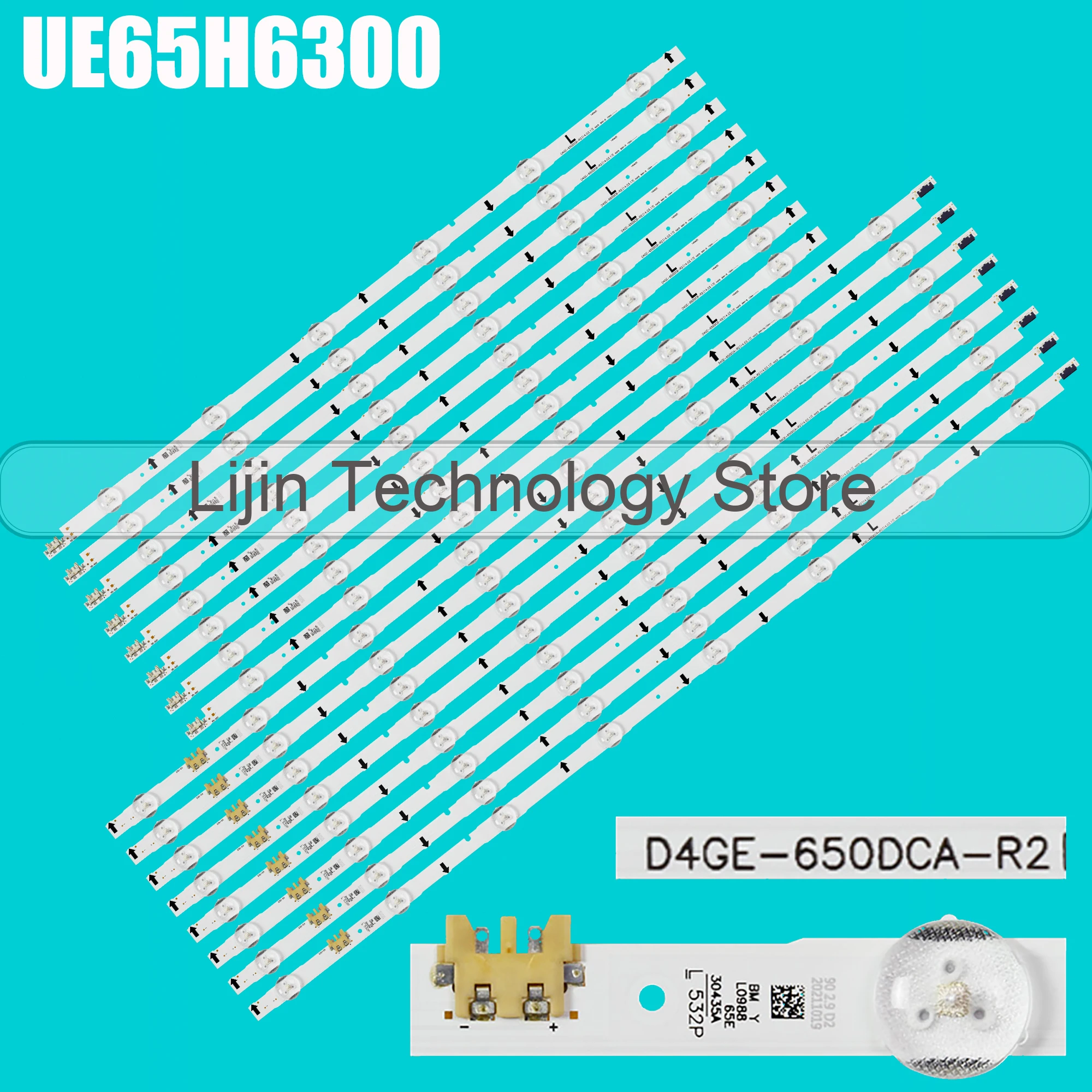 Taśma LED Do UN65H6400 UE65H6400 UE65H6470 UE65H5000 UE65H5030 UE65H6350 UE65H6200AW UE65H6410 UE65H6670 UE65H6500