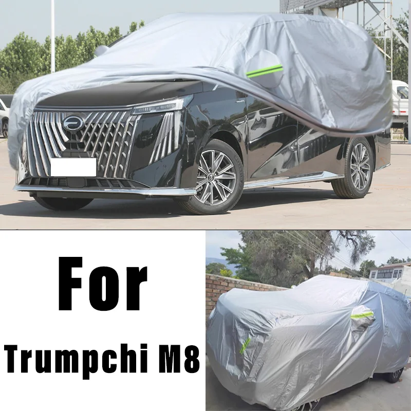 

For Trumpchi M8 Outdoor Protection Full Car Covers Snow Cover Sunshade Waterproof Dustproof Exterior Car Accessories