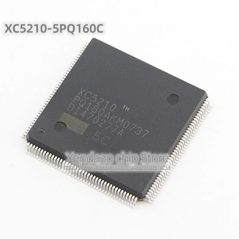 2pcs/lot XC5210-5PQ160C XC5210 PQFP-160 package Original genuine Programmable Microcontroller chip