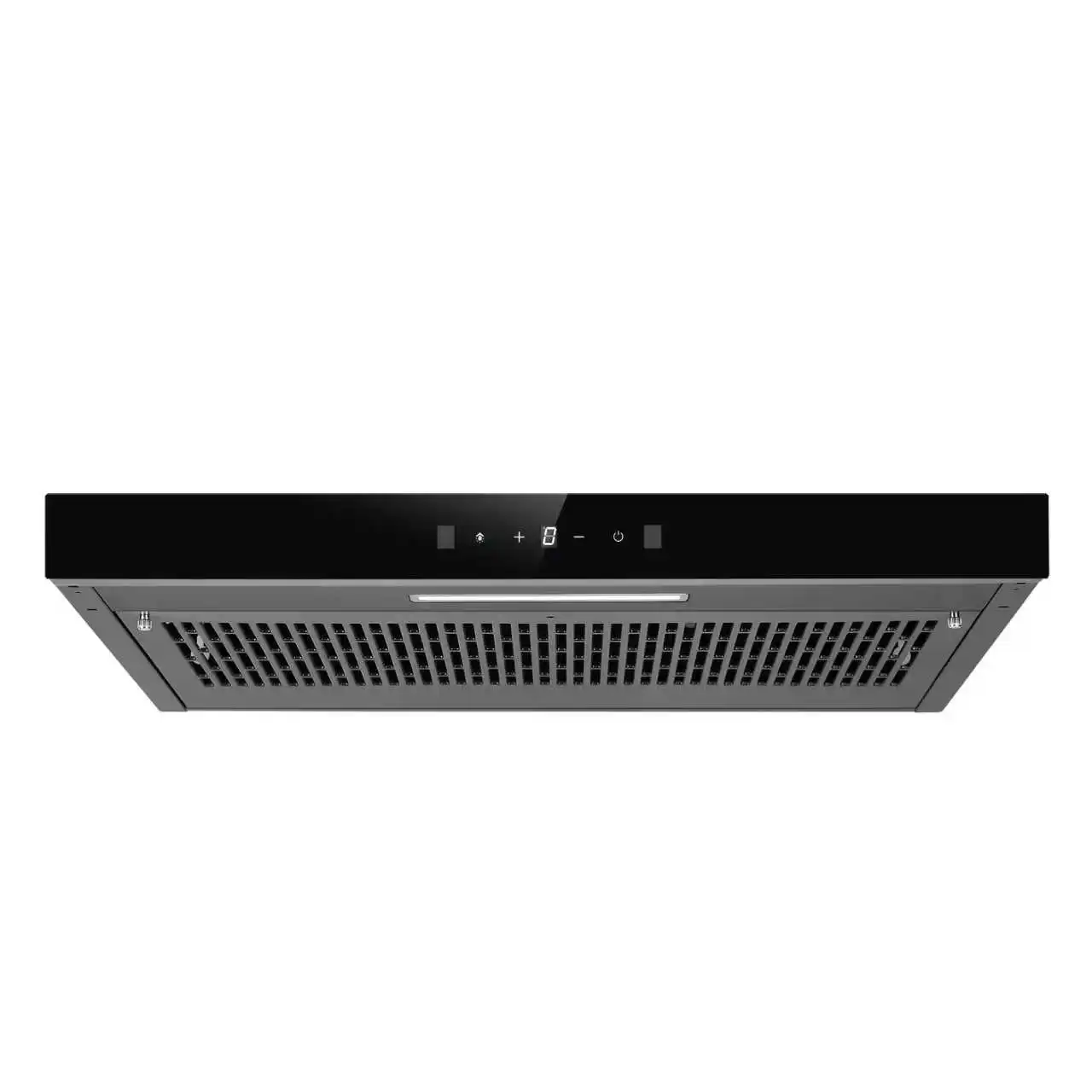 Hot Selling Electric Slim Range Hoods Black Stainless Steel Kitchen Downdraft Rang Wind Wheels Vented for Household Use