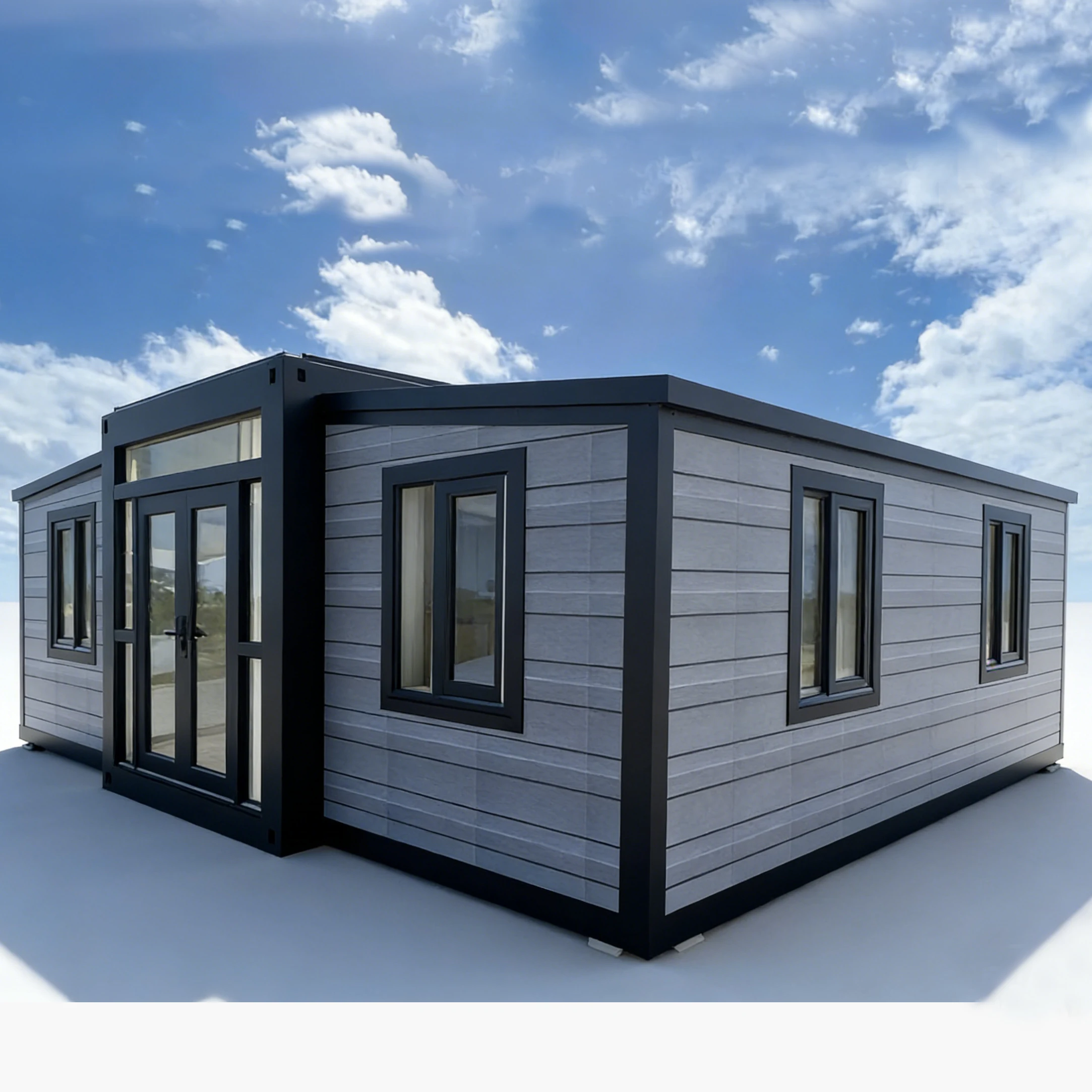 Customized Folding Prefab House for Guard Booth Portable House Foldable Tiny for Sale Container House Security