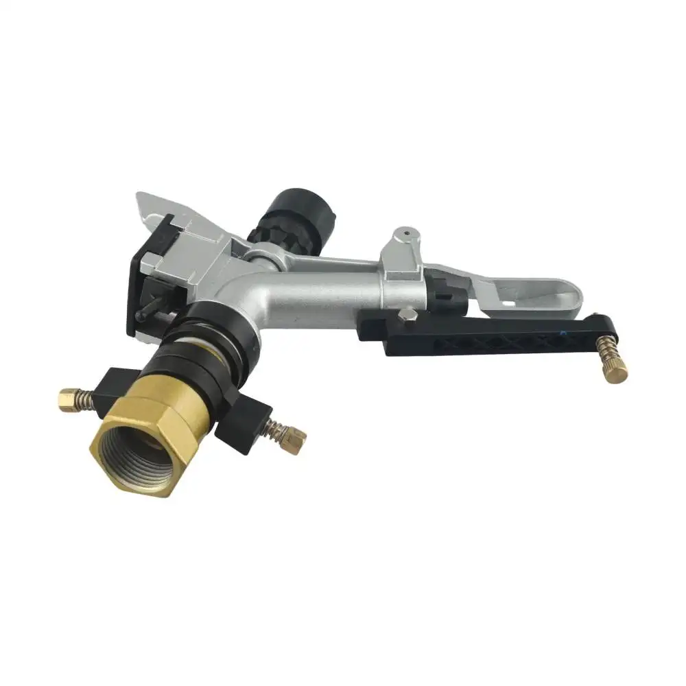 Heavy Duty Aluminum Rocker Applicator Rotating Sprinkler Adjustable Watering For Agriculture Field Crop Garden