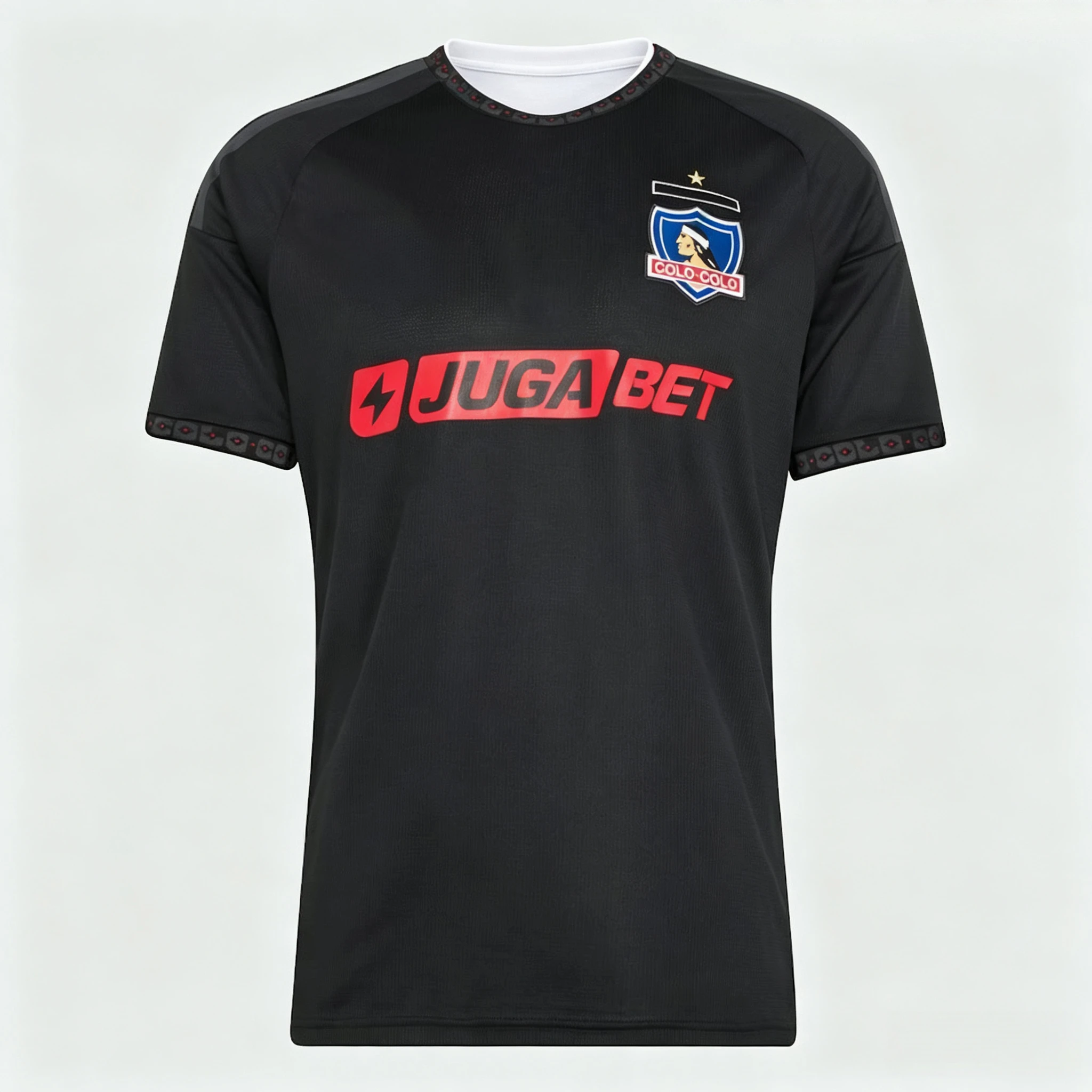 26-27 Colo-Colo Football Jersey Shirt, Men Summer New 3D Print Sports Tshirt, Training Breathable Quick Drying Sweatshirt