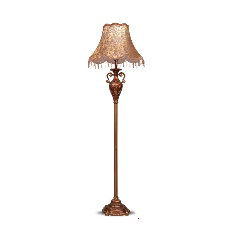 

European floor-to-ceiling American retro home living room sofa coffee table lamp station lamp bedroom bedside vertical