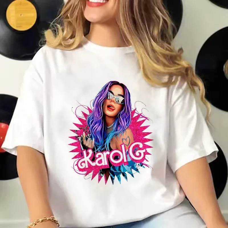 

Trendy Singer Karol G Gothic Tee Shirt Manana Sera Bonito Bichota Y2k Tshirt Tops Women Men Summer Short Sleeve T-shirt Clothes
