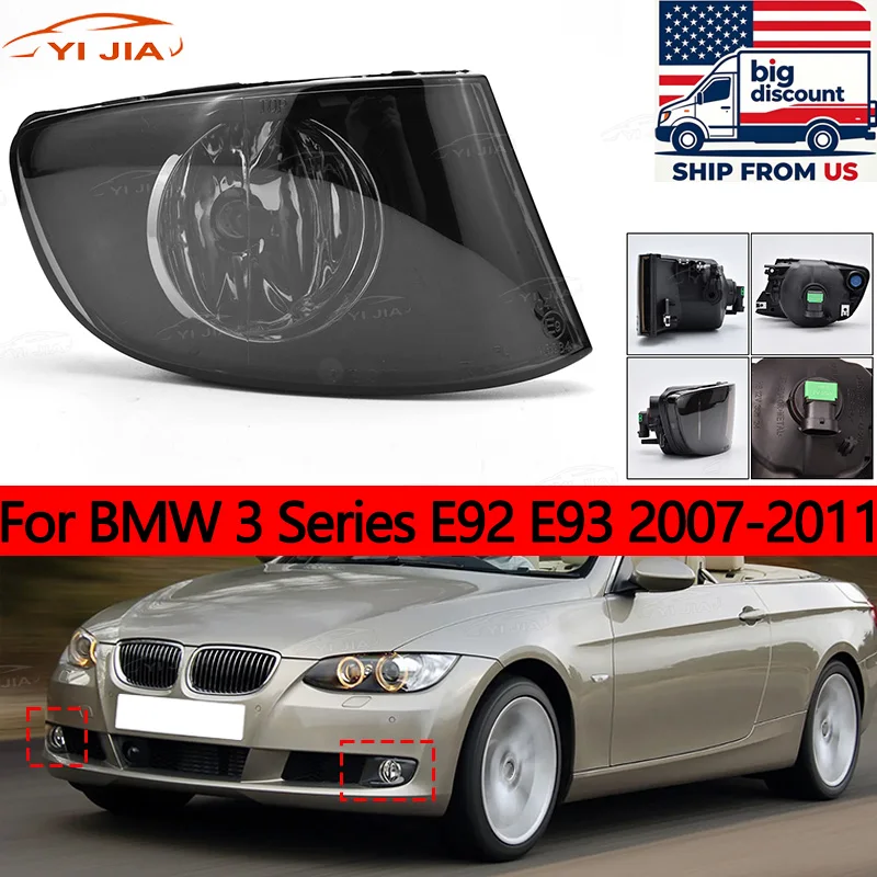 

Auto Parts Accessori High-Quality Fog Lights Replacement 1Pair Fog Lamp For BMW 3 Series E92 E93 2007-2011