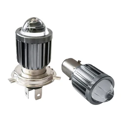 H6 BA20D LED H4 Led Moto Motorcycle Headlight Bulb CSP 10000LM Spotlight 12V Motos Accessories Hi Lo Lamp Fog Light White Yellow