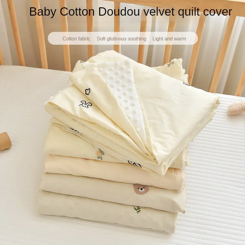 baby-duvet-cover-newborn-cotton-bear-embroidery-pattern-bed-cover-3d-bean-velvet-blanket-comfortable-bedding-four-seasons