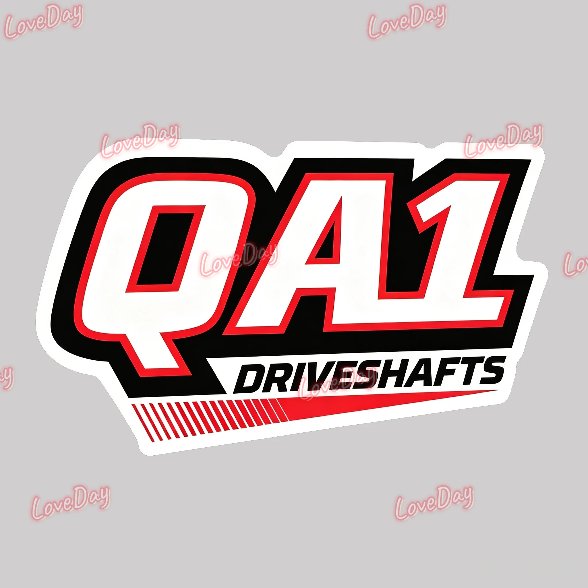 Racing Car Modification Manufacturer AQ1 Logo Sticker Vinyl Racing Shock Suspension Car Decal Original Car Body Sticker