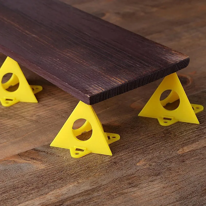 

10PCS Cone Paint Pyramid Stands Triangle Support Frame Woodworking Tripod Spray Painting Brackets Block Auxiliary Tools