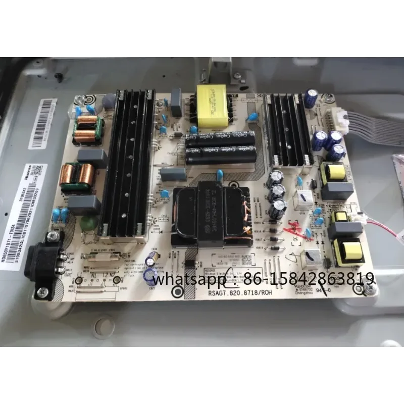 

Оригинальная плата питания RSAG7.820.8718.ROH для Hisense 65A52F 65V1F-R 65E3F-PRO 65A57F, экран HLL-4365WY