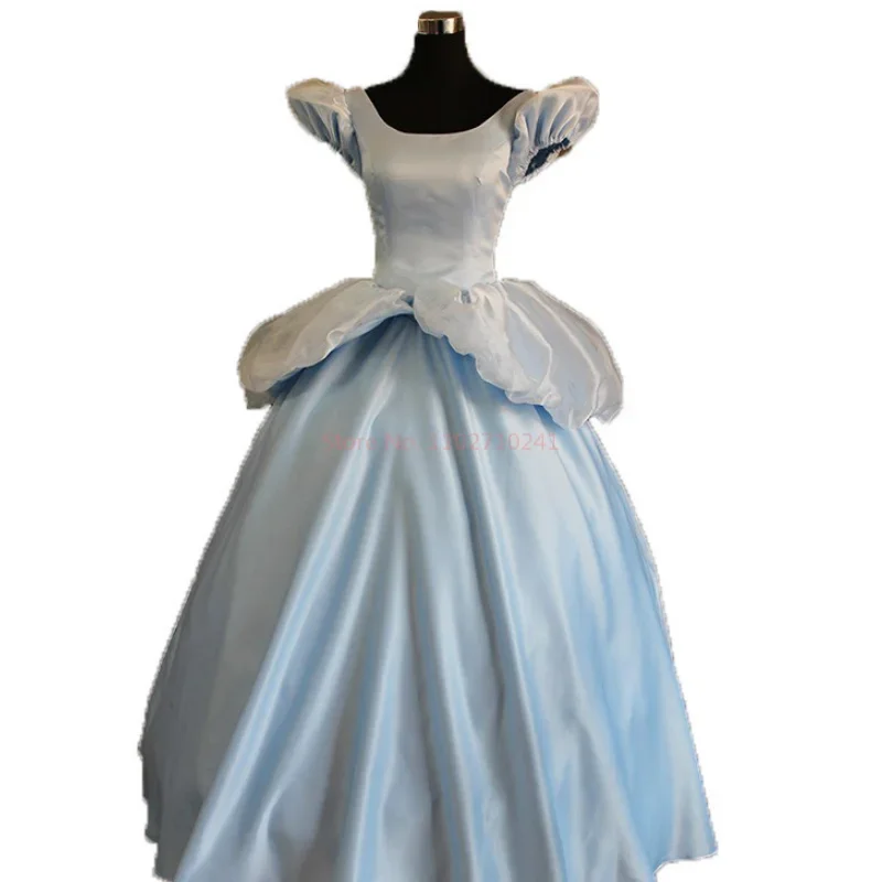 New Disney Movie Cinderella Dazzles Cosplay Costumes Anime Women Female Adult Dress Clothing Suit Carnival Party Christma Gift