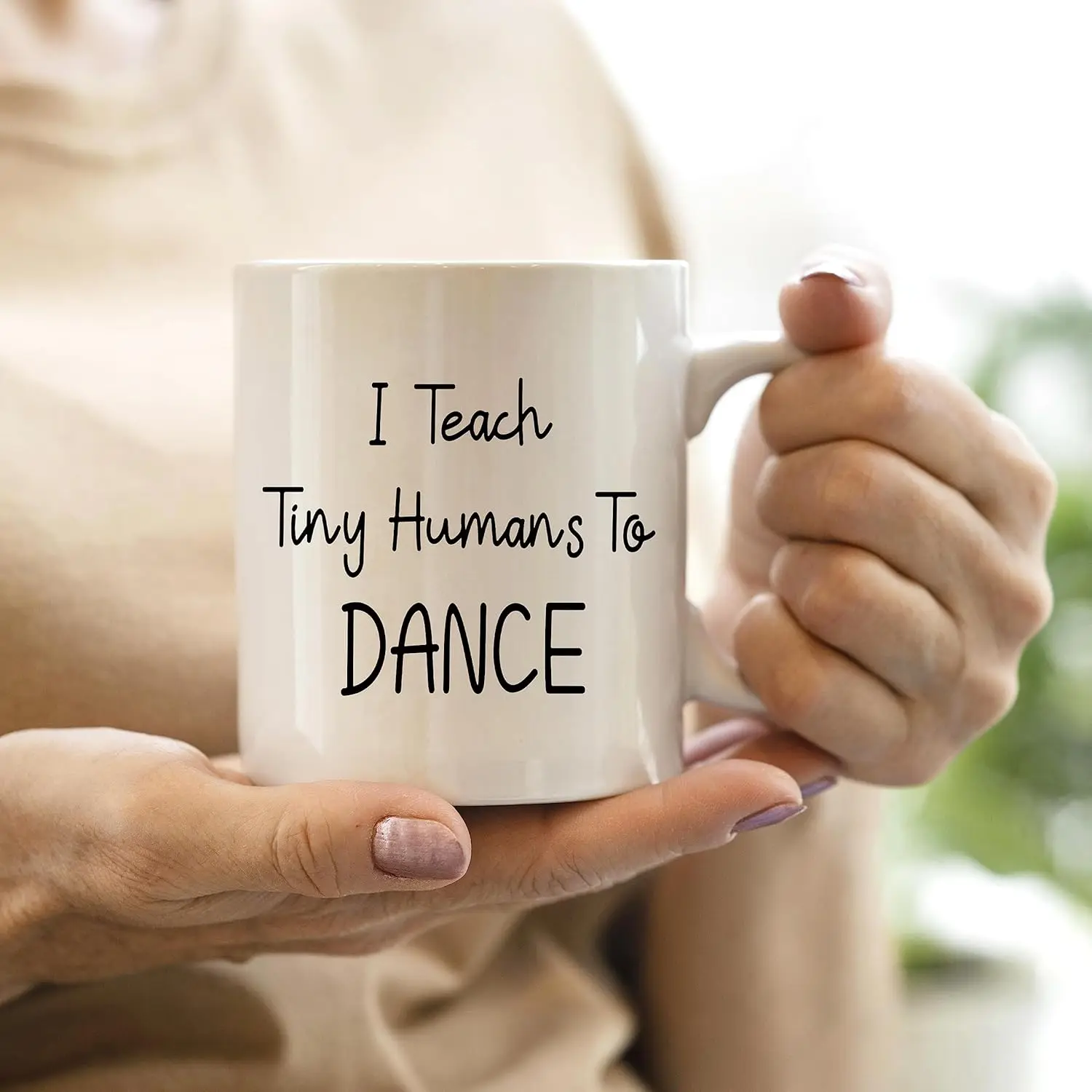 I Teach Tiny Humans to Dance Coffee Mugs Teacher Appreciation Gifts Thank You Dances Teacher Gifts cups