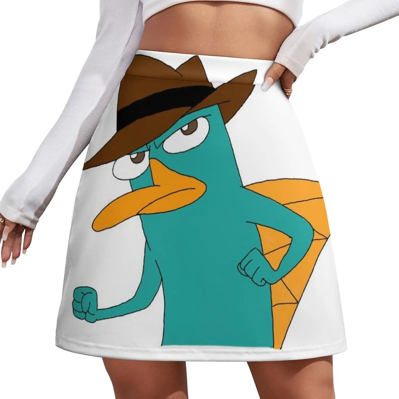 

Perry the Platypus Mini Skirt mini skirt for women Korean skirts short skirts for women