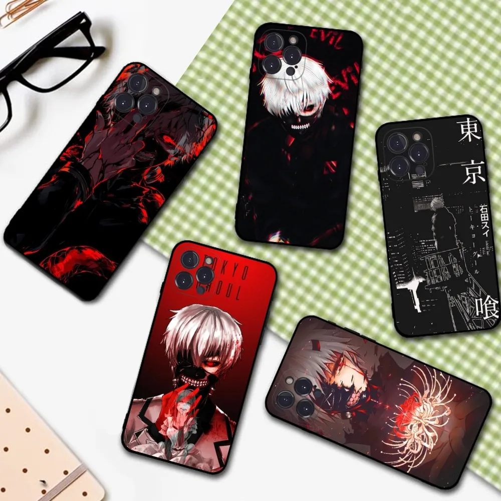 

Tokyo Ghouls Anime Phone Case For IPhone 16 15 14 11 12 13 Mini Pro XS Max Cover 6 7 8 Plus X Funda Shell