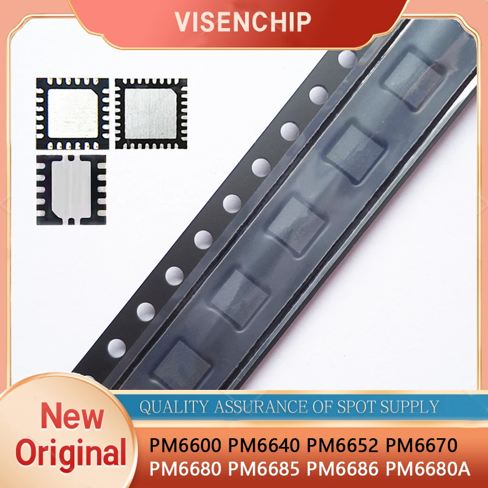 5pieces New Original PM6600 PM6640 PM6652 PM6670 PM6680 PM6685 PM6686 PM6680A QFN chipset